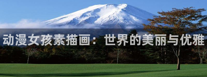 魅魔里番动漫：动漫女孩素描画：世界的美丽与优雅